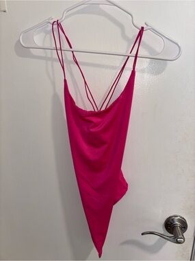 Pitaya Fuchsia Strappy One-Piece